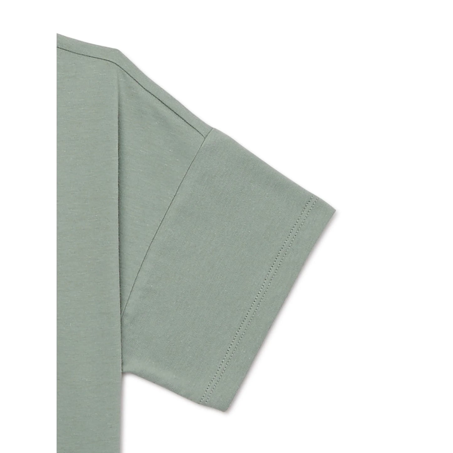 Girls Wonder Nation Cropped Full Bloom Short Sleeve Graphic T-Shirt