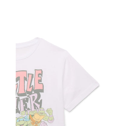 Girls Teenage Mutant Ninja Turtles Turtle Power Graphic Tee T-Shirt