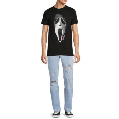 Men's Ghostface Big Face Graphic Tee T-Shirt