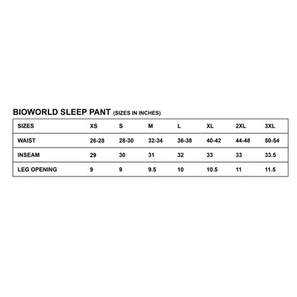 Men's Yellowstone Dutton Ranch logo black wash sleep pajama pants by Bioworld, featuring logo and ranch design on soft fabric.