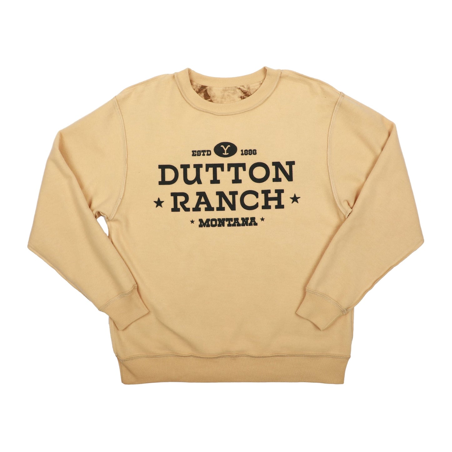 Unisex Yellowstone Bucking Horse Logo Crew Neck Reversible Sweatshirt