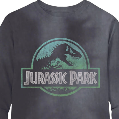 Boys Youth Jurassic Park Jurassic World Long Sleeve Crewneck T-Shirt