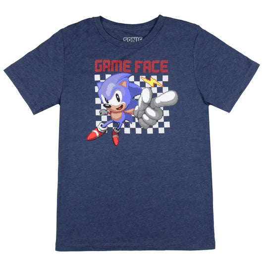 Boys' Sonic The Hedgehog Retro Graphic T-Shirt Tee
