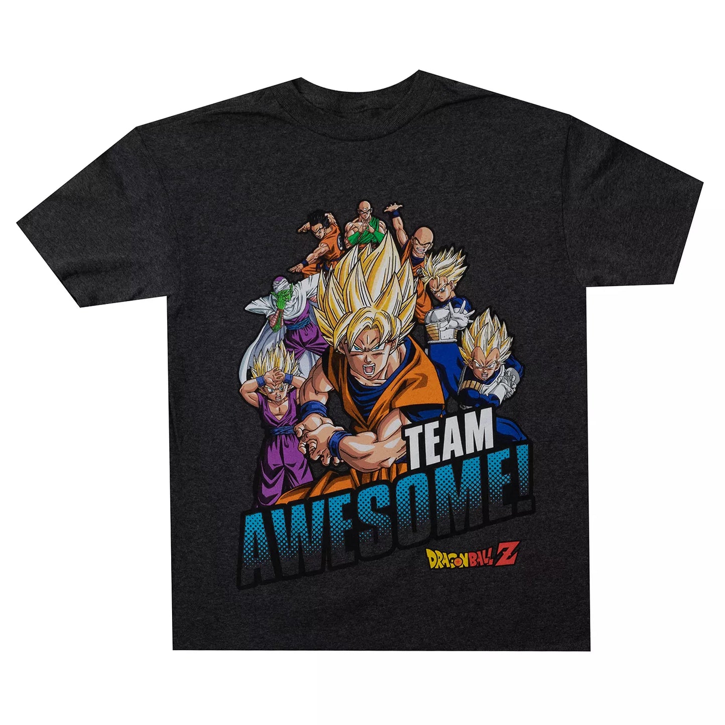 Boys' Dragon Ball Z Team Awesome Graphic T-Shirt Tee