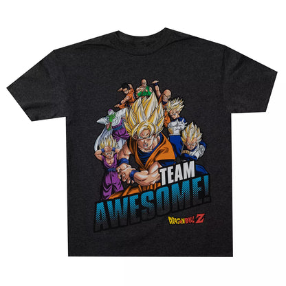 Boys' Dragon Ball Z Team Awesome Graphic T-Shirt Tee
