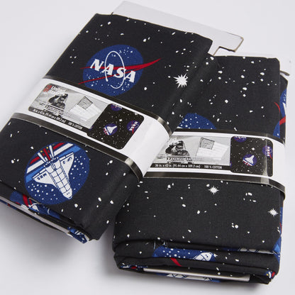 Nasa Space Shuttle Precut Cotton Fabric, 2-Pack, 2 Yard