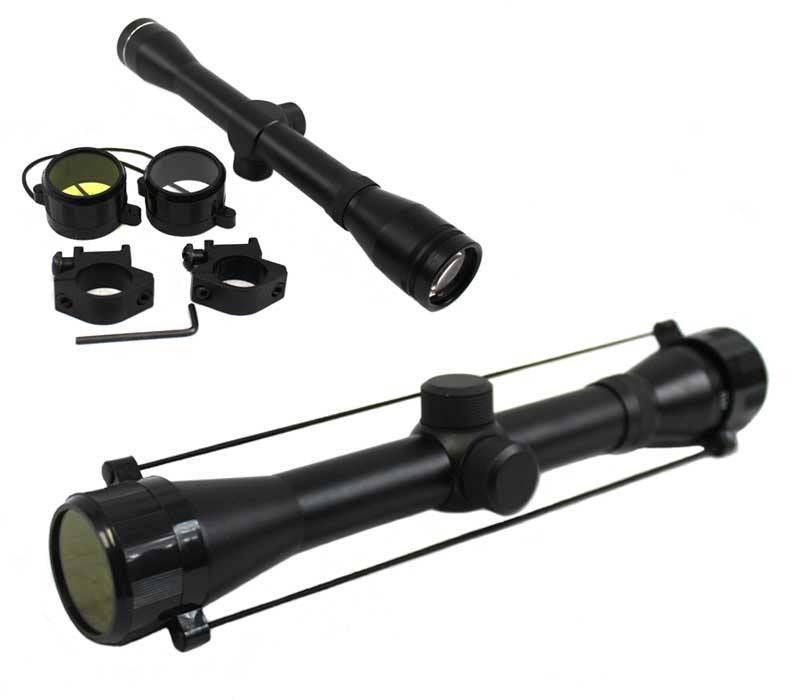 4x32 SCOPE Rife Scope with Detachable Mount & Lens Cap - Rex Distributor, Inc. Wholesale Licensed Products and T-shirts, Sporting goods,