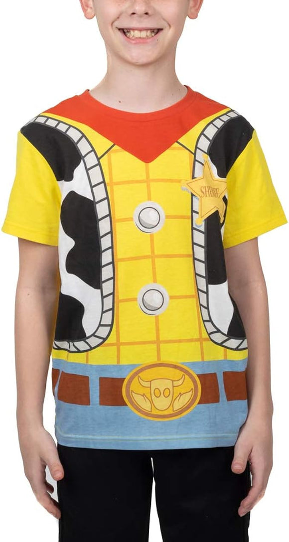 Boys'  Disney Toy Story Woody Howdy Partner Sheriff Costume T-Shirt