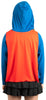 Youth Girls Supergirl DC Comics Hoodie Sweatshirt with Cape