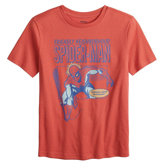 Boys 8-20 Sonoma Goods For Life® The Amazing Spider-Man Comic Panel Graphic Tee