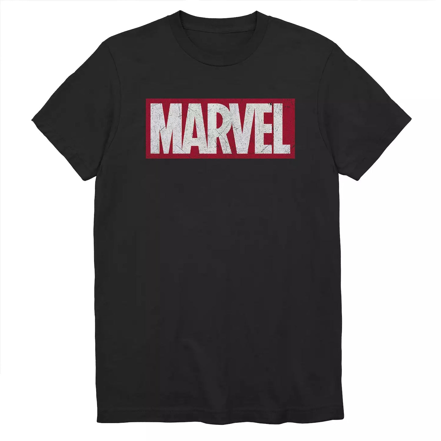 Men's Big and Tall Marvel Comics Logo Graphic Tee