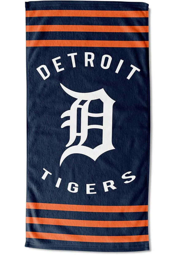 Northwest MLB Detroit Tigers 30x60 Stripe Beach Towel