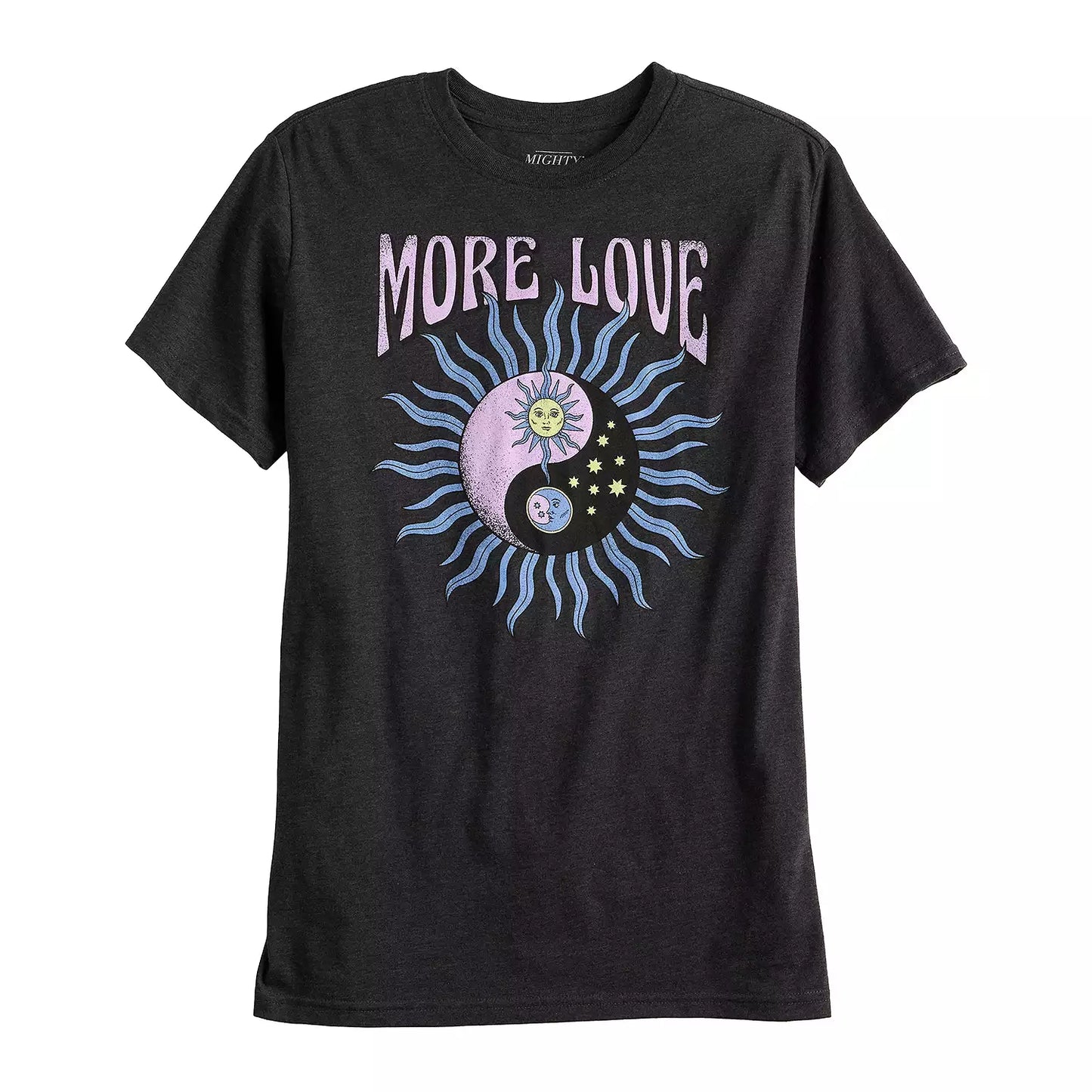 Women's Juniors' More Love Sun Graphic Tee T-Shirt
