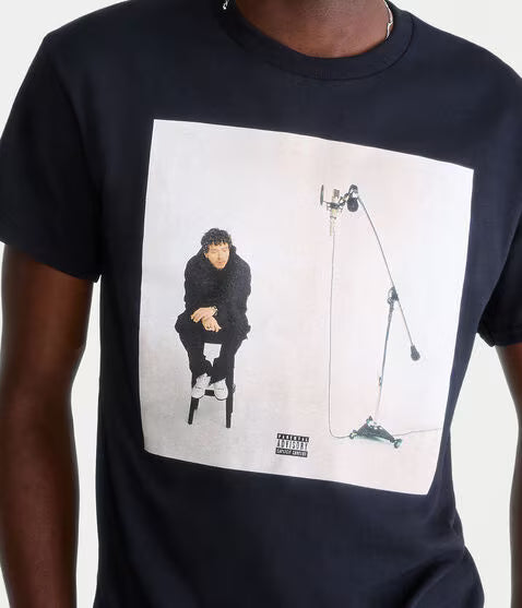 Men's Black Jack Harlow Graphic Tee T-Shirt