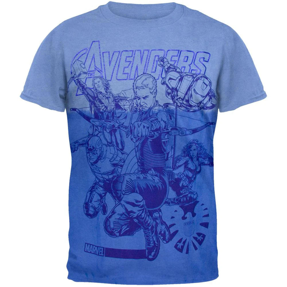 Men's Marvel Comics Avengers Impakted Graphic Tee T-Shirt