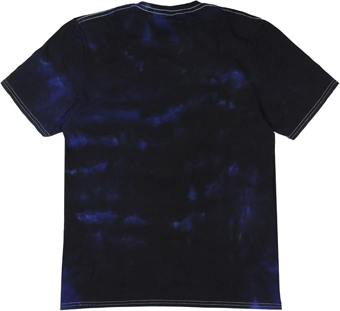 Mens' Star Wars The Mandalorian Transport Pod Dark Mode Tie-Dye T-Shirt