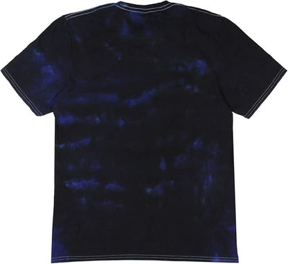 Mens' Star Wars The Mandalorian Transport Pod Dark Mode Tie-Dye T-Shirt