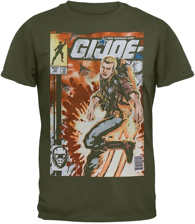 Men's GI Joe Jet Pack Graphic Tee T-Shirt