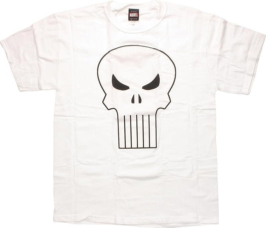 Men's Marvel Comics Punisher Glitter Skull T-Shirt Tee