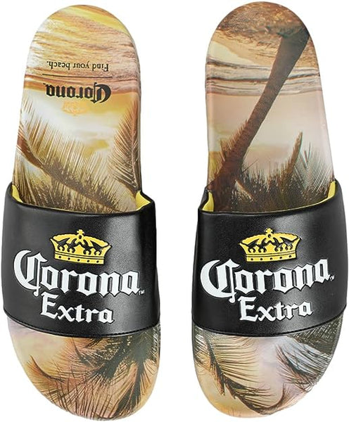 Corona Extra Beach Graphics Men's Slides