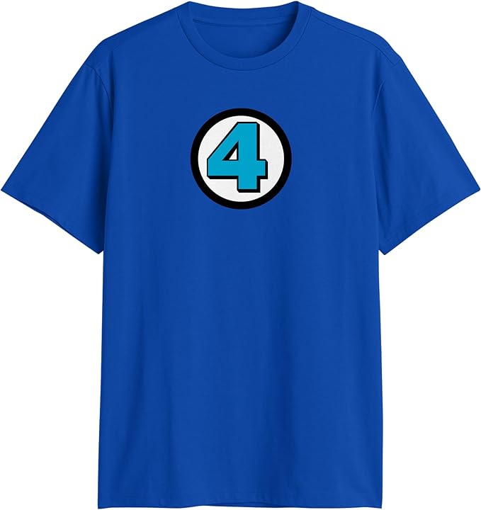 Men's Marvel Fantastic Four Logo Symbol T-Shirt - Rex Distributor, Inc. Wholesale Licensed Products and T-shirts, Sporting goods,