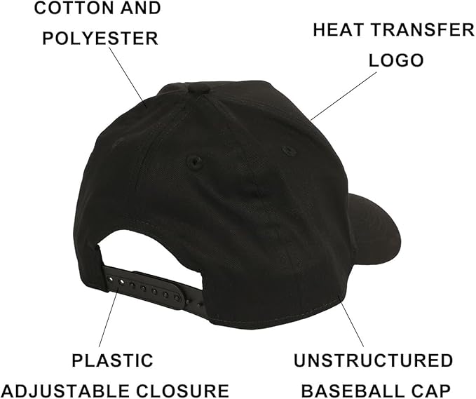 A Minecraft Movie Chicken Jockey Youth Black Traditional Adjustable Baseball Cap