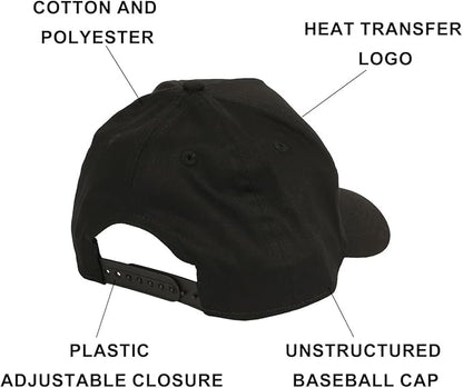 A Minecraft Movie Chicken Jockey Youth Black Traditional Adjustable Baseball Cap