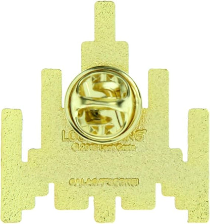 Loot Crate Gaming Galaga Spaceship Classic Arcade Video Game Collectible Pin