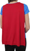 Women Junior's Superman DC Comics Sublimated Cape T-Shirt Tee