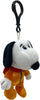 11897 Snoopy in Space Snoopy in Orange Astronaut Suit Clipsters Plush Toy 4"