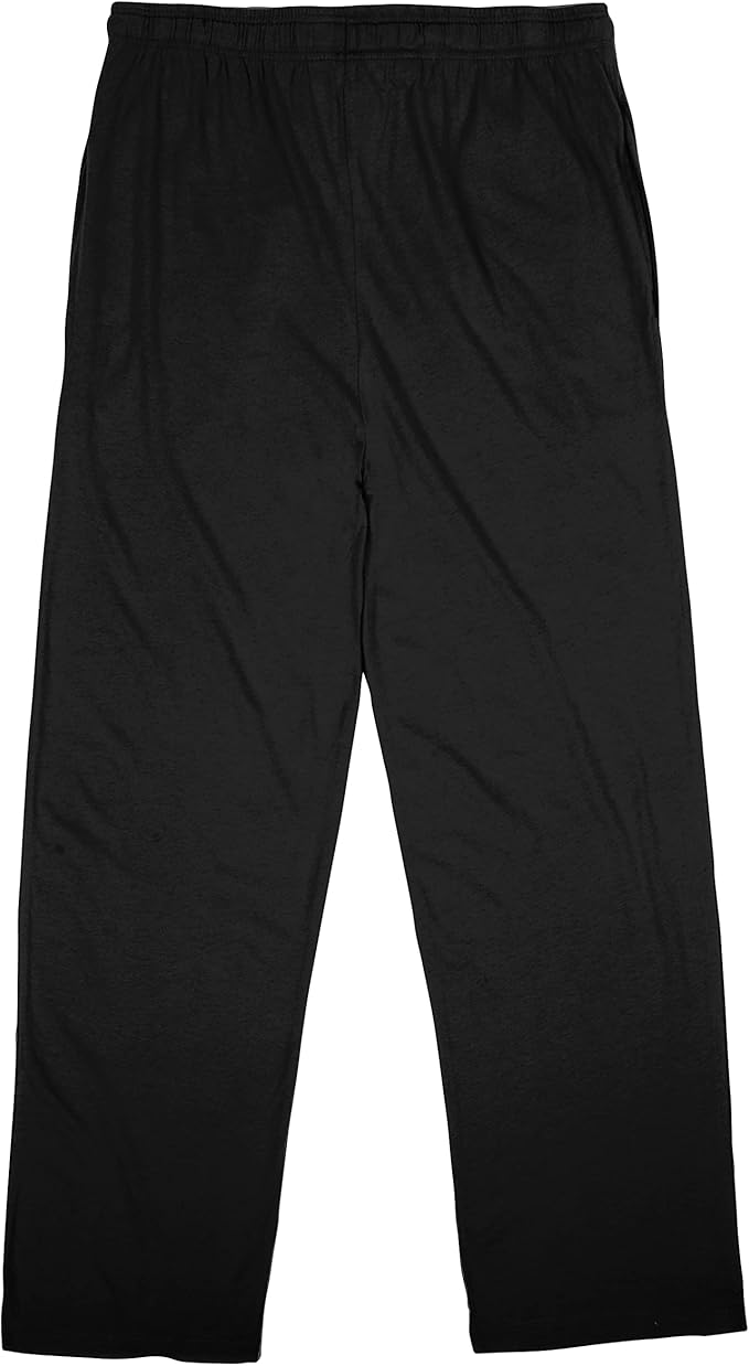 Men's Friends TV icon graphic sleep pants by Bioworld, comfortable pajama bottoms featuring popular TV show logo design.