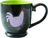 Vandor 35061 1Canoe2 Harriet Hen Decorative Ceramic Coffee Mug Cup, 3.9 x 4 x 4 Inches