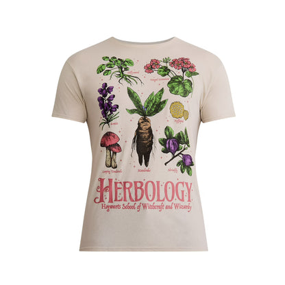 Men's Harry Potter Herbology Color Graphic Tee T-Shirt