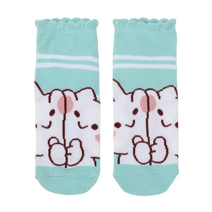 Women's Mimi & Neko Ankle Socks 5-Pack