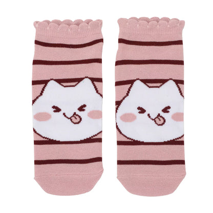 Women's Mimi & Neko Ankle Socks 5-Pack