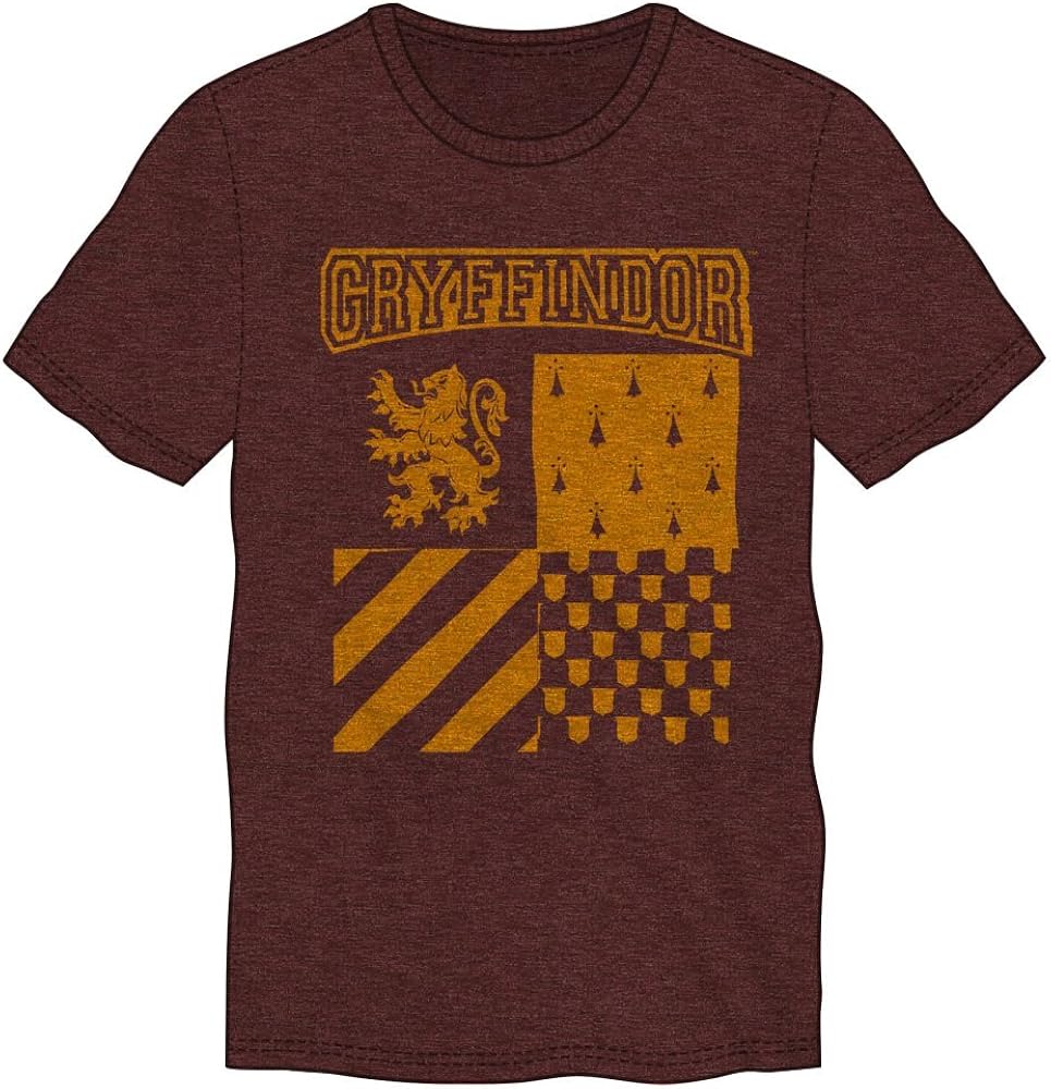 Men's Harry Potter Gryffindor Element of Fire Red Tee T-Shirt