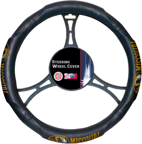 Northwest NCAA Missouri Tigers Steering Wheel Cover, 14.5