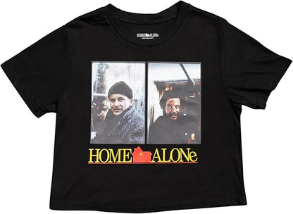 Women Juniors Home Alone The Wet Bandits Graphic T-Shirt Tee