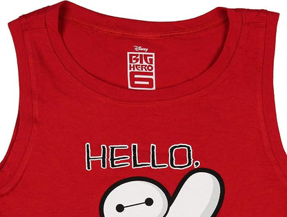 Disney Junior's Big Hero 6 Hello I'm Baymax Muscle Tank Top - Rex Distributor, Inc. Wholesale Licensed Products and T-shirts, Sporting goods,