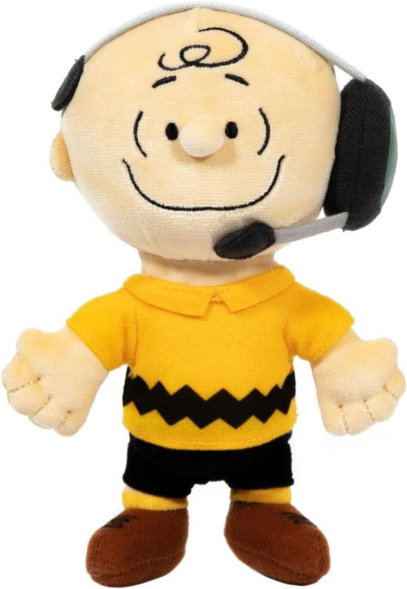 12053 Peanuts Charlie Brown Mission Control NASA Small Plush 7.5