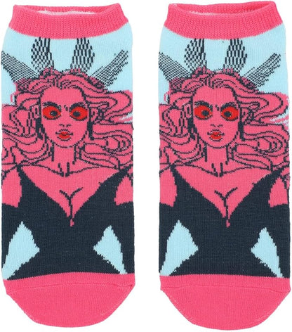 Lore Olympus 5-Pack of Stylish Ankle Socks for Women