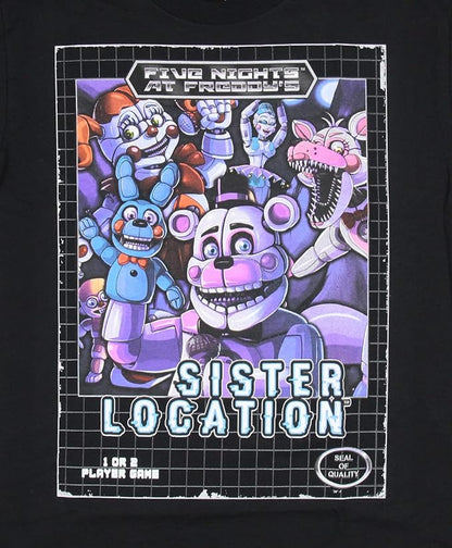 Boys 8-20 Five Nights At Freddy's Sister Location Tee T-Shirt