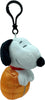 11896 Snoopy in Space Snoopy in Sleeping Bag Clipsters Plush Toy 4"