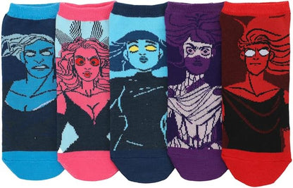 Lore Olympus 5-Pack of Stylish Ankle Socks for Women