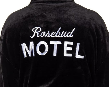 Schitt's Creek Gift Plush Fleece Luxury Bathrobe Robe Rosebud Hotel