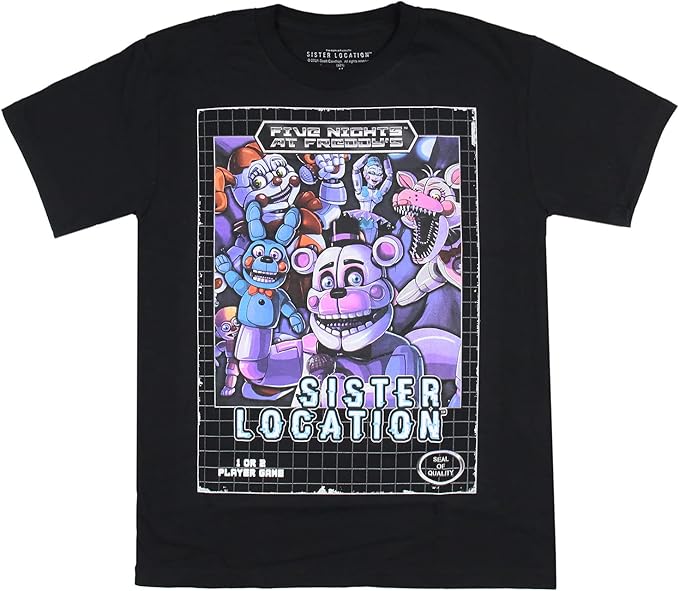 Boys 8-20 Five Nights At Freddy's Sister Location Tee T-Shirt