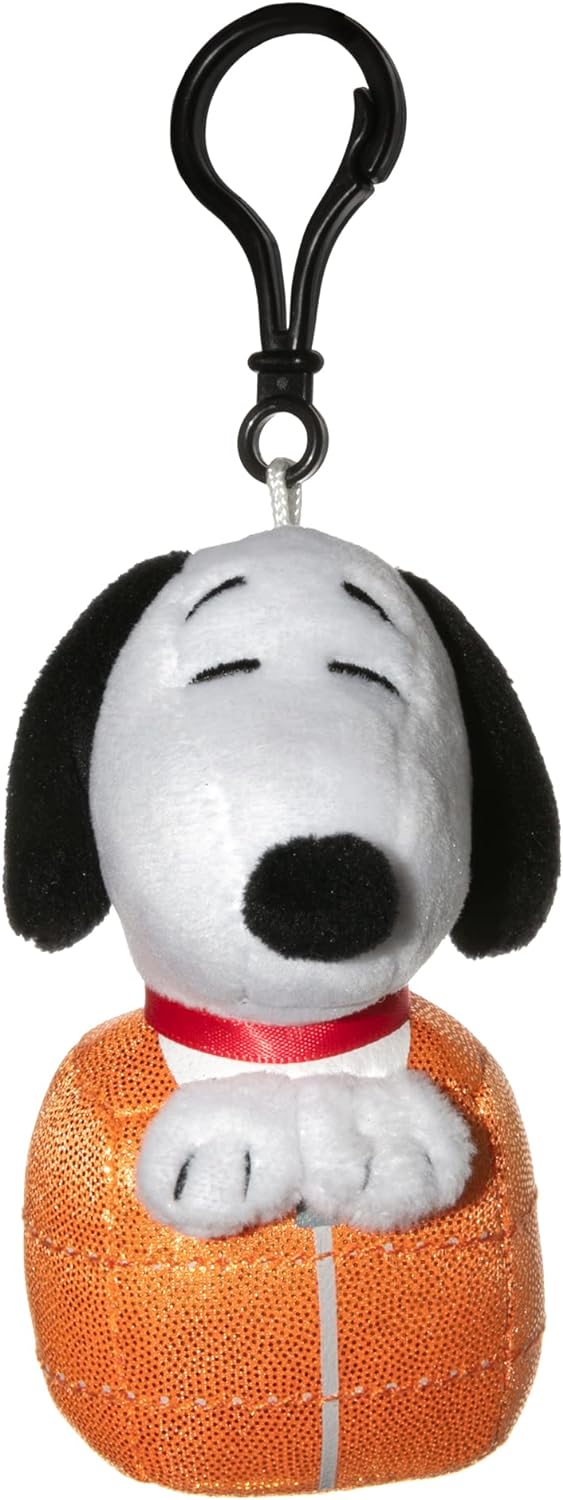 11896 Snoopy in Space Snoopy in Sleeping Bag Clipsters Plush Toy 4