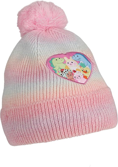Moriah Elizabeth Youth Cuff Hat and Knit Gloves Cold Weather Set