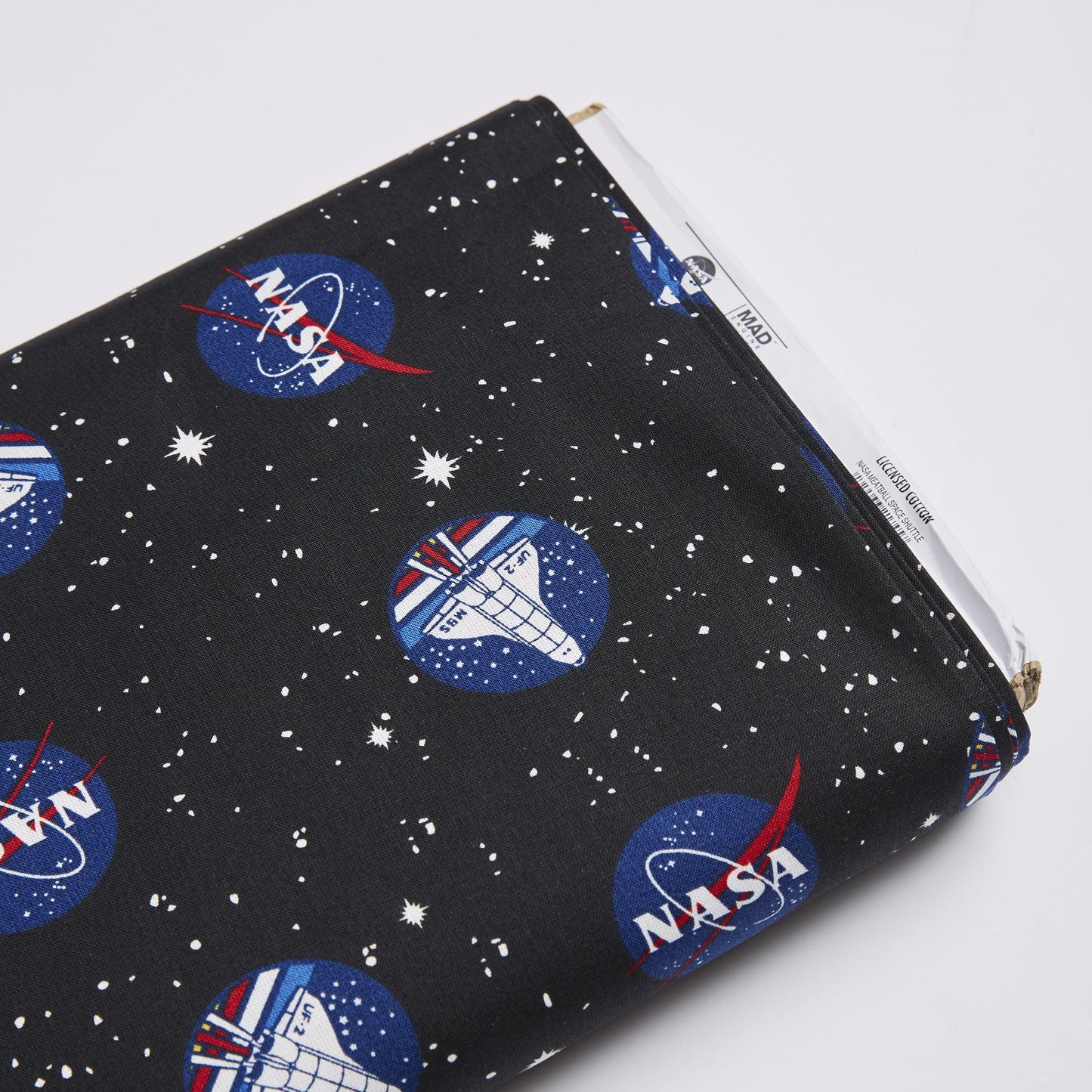 Nasa Space Shuttle 100% Cotton Quilting Fabric, 44" X 8 Yards, By The Bolt