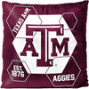 Northwest NCAA Texas A&M Aggies Velvet Pillow, 16" x 16", Connector